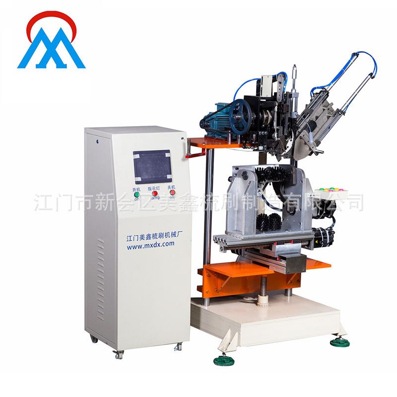 四轴球型马桶刷植毛机全自动高速扫把植毛机天花板电钻刷植毛机 - 图3