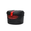 Electric bike helmet basket bicycle rain-proof car Lou anti-theft front and rear basket with lock enlarged folding bike universal frame