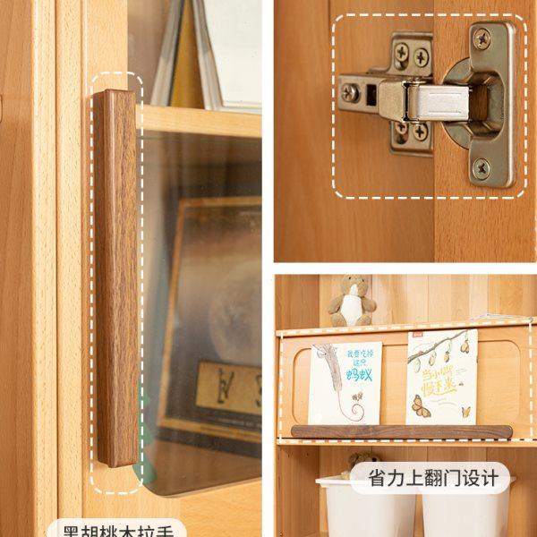 儿童灯光落地书架置物架落地矮柜教室学生收纳客厅组合储物柜书柜,淘宝优惠券,粉丝福利购,淘宝优惠卷