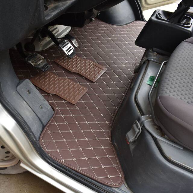 Wuling Rongguang small truck floor mats Rongguang 1.2L 1.5 single row double row truck special floor mats new truck floor mats flat