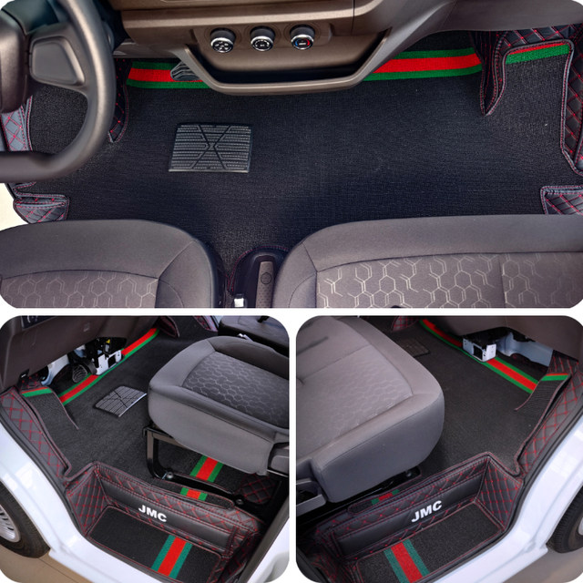 Jiangling E Fushun floor mats are fully surrounded by Ford new energy electric vehicle e Fushun front row driver and passenger floor mats.