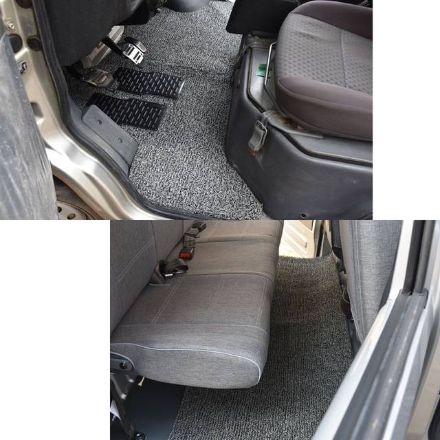 Wuling Rongguang small truck floor mats Rongguang 1.2L 1.5 single row double row truck special floor mats new truck floor mats flat