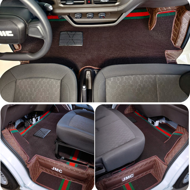 Jiangling E Fushun floor mats are fully surrounded by Ford new energy electric vehicle e Fushun front row driver and passenger floor mats.