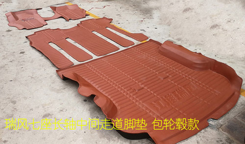 江淮瑞风脚垫7座8座m3加长plus五座九座m4七座全包围商务车丝圈 - 图0