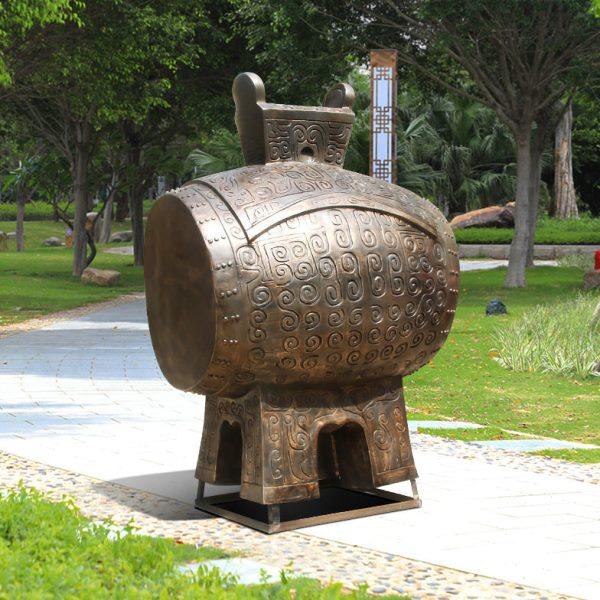 复古怀旧户外园林景观装饰品商场美陈小品仿铜乐器雕塑玻璃钢摆件,淘宝优惠券,粉丝福利购,淘宝优惠卷