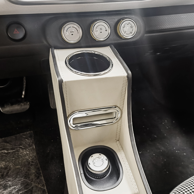 专用五菱宏光马卡龙三代车内饰改装中央扶手箱储物收纳中控台配件 - 图1