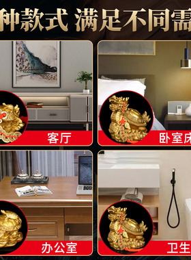 铜龙龟摆件纯铜玄武福龟母子龙头龟家居客厅办公室家居装饰工艺品