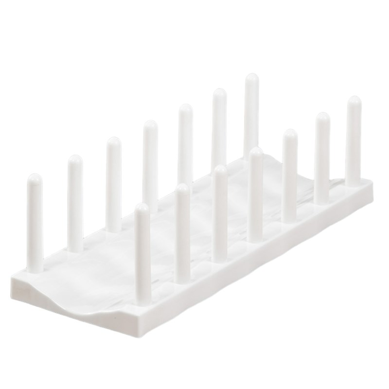 盘子碟子收纳架陈列收纳水杯碟沥水托置J物架茶饼超市碗餐盘架子 - 图1