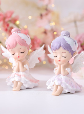 芭蕾舞女孩摆件可爱女生卧室房间装饰品车载少女心生日礼物送闺蜜