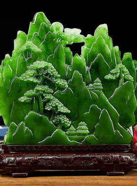 福字摆件中式客i厅玄关装饰品树脂工艺礼品家居办公室招财摆设送