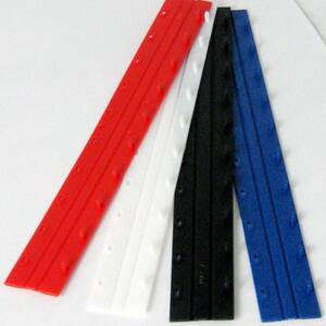 装订机塑料夹条25mm方夹条10齿装订钉条金典28mm合同装订夹条方夹