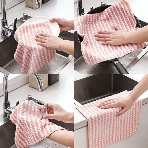 【伍先生】D抹布厨房家用擦桌布 - 图3