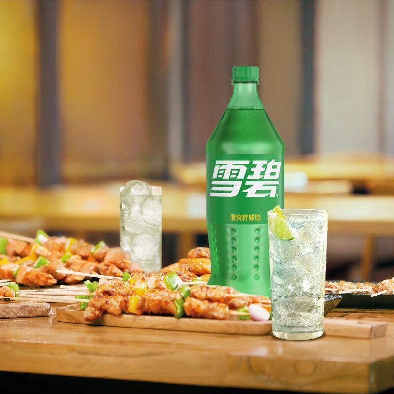 可口可乐雪碧碳酸饮料2L*8瓶大瓶装节日聚餐饮料雪碧宴请汽水批发 - 图1