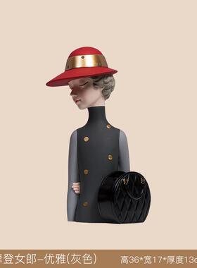 婚婚庆布置婚摆件送新结礼订物玄关入FLL户人电视柜桌面婚庆布置