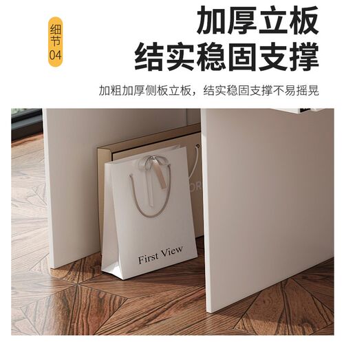 吧台收银台店铺小型超市柜台桌奶茶便利店简易前台接待台商用餐饮 - 图1