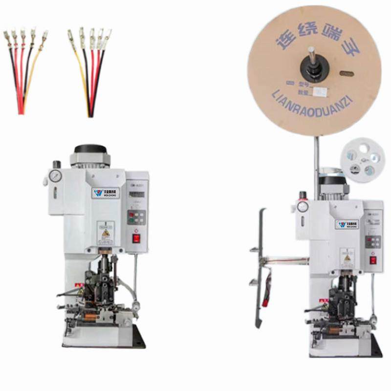 文忠半自动剥皮打端机2.0T超静音端子机多芯剥皮打端子脚踏压接机,淘宝优惠券,粉丝福利购,淘宝优惠卷