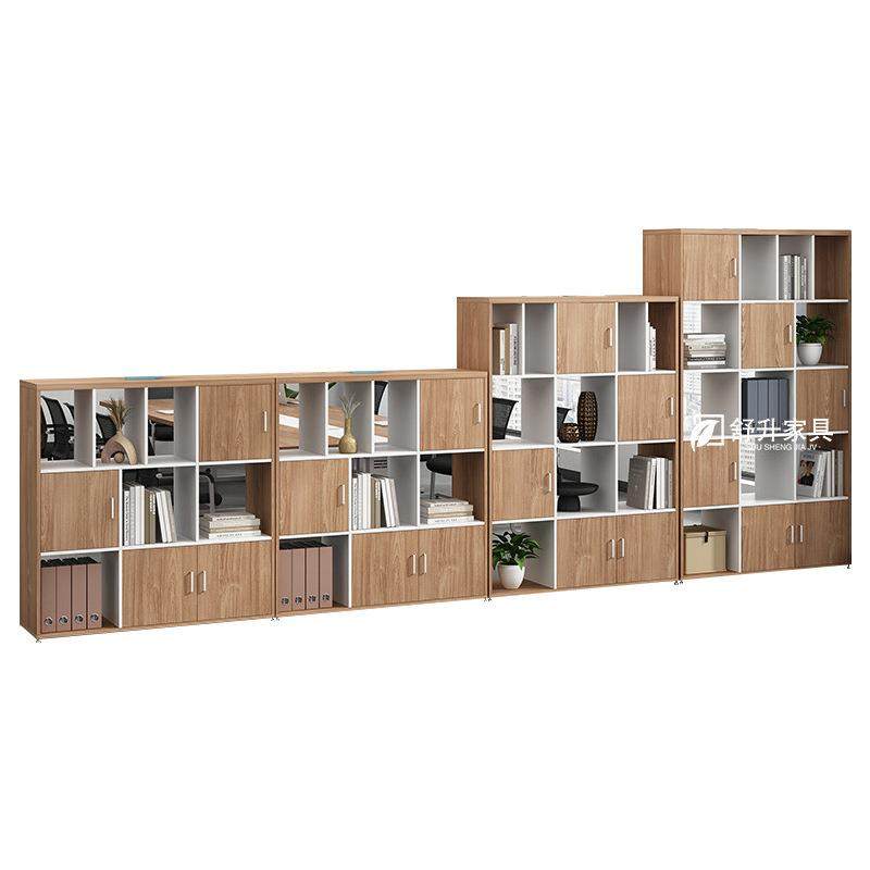 办公室隔断柜木质矮柜文件柜资料书柜格子柜组合置物架镂空展示柜,淘宝优惠券,粉丝福利购,淘宝优惠卷