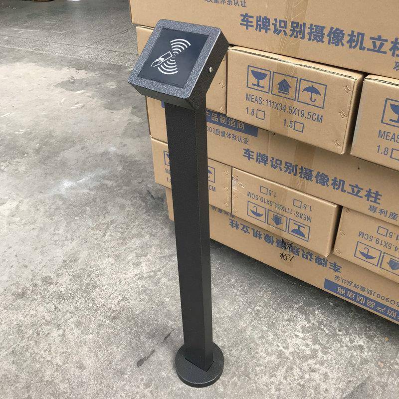 Face recognition temperature measurement all-in-one machine bracket column face recognition access control card column attendance machine