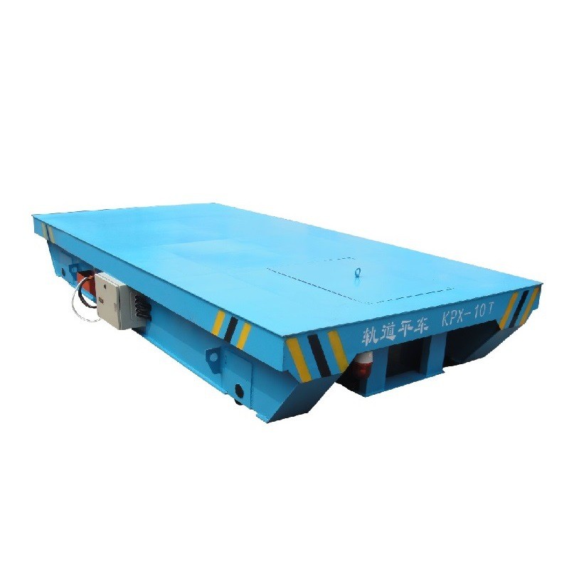 10吨电动轨道地平车100吨运输车电缆卷筒供电0吨无轨电动地平车 - 图3