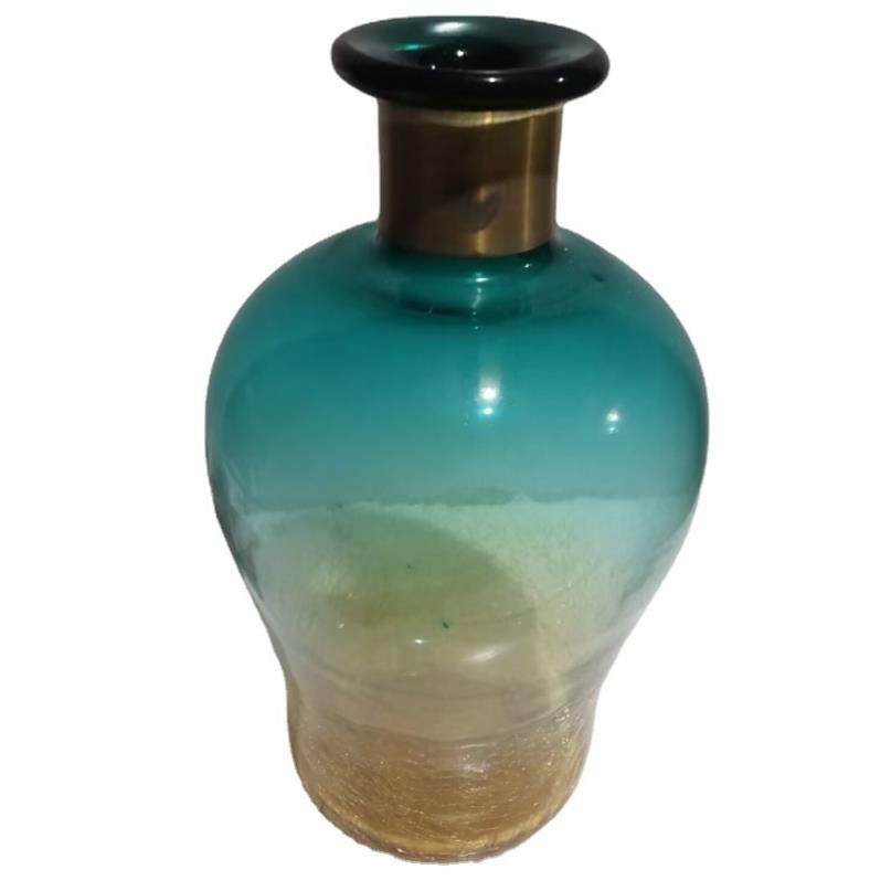 直销轻奢玻璃花瓶高级感客厅插花花艺摆件现代简约餐桌装饰批,淘宝优惠券,粉丝福利购,淘宝优惠卷