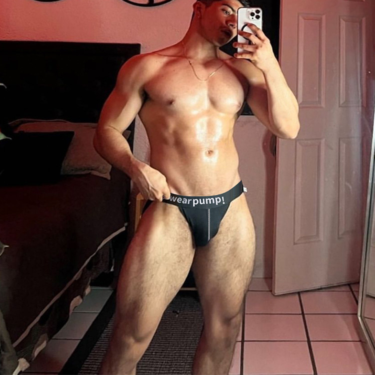 两条装男士内裤纯棉舒适透气低腰双丁字裤镂空性感提臀U凸大囊袋,淘宝优惠券,粉丝福利购,淘宝优惠卷