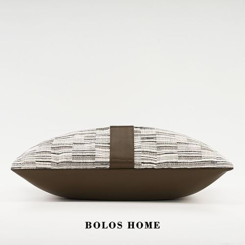 柏洛斯现代轻奢信封包高档私人会所美容院沙发抱枕长条形靠枕靠垫 - 图1