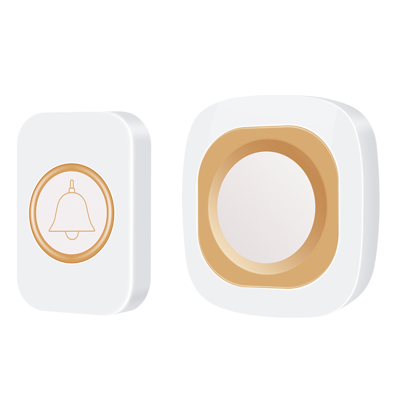 智选超远距离门铃无线家用一拖二电子遥控免插电闪光玲老人呼叫器 - 图3