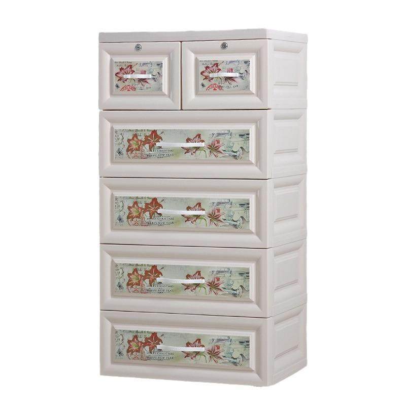 分层抽屉式收纳柜塑料客厅卧室家用置物柜组装储物柜PP材质带抽屉,淘宝优惠券,粉丝福利购,淘宝优惠卷