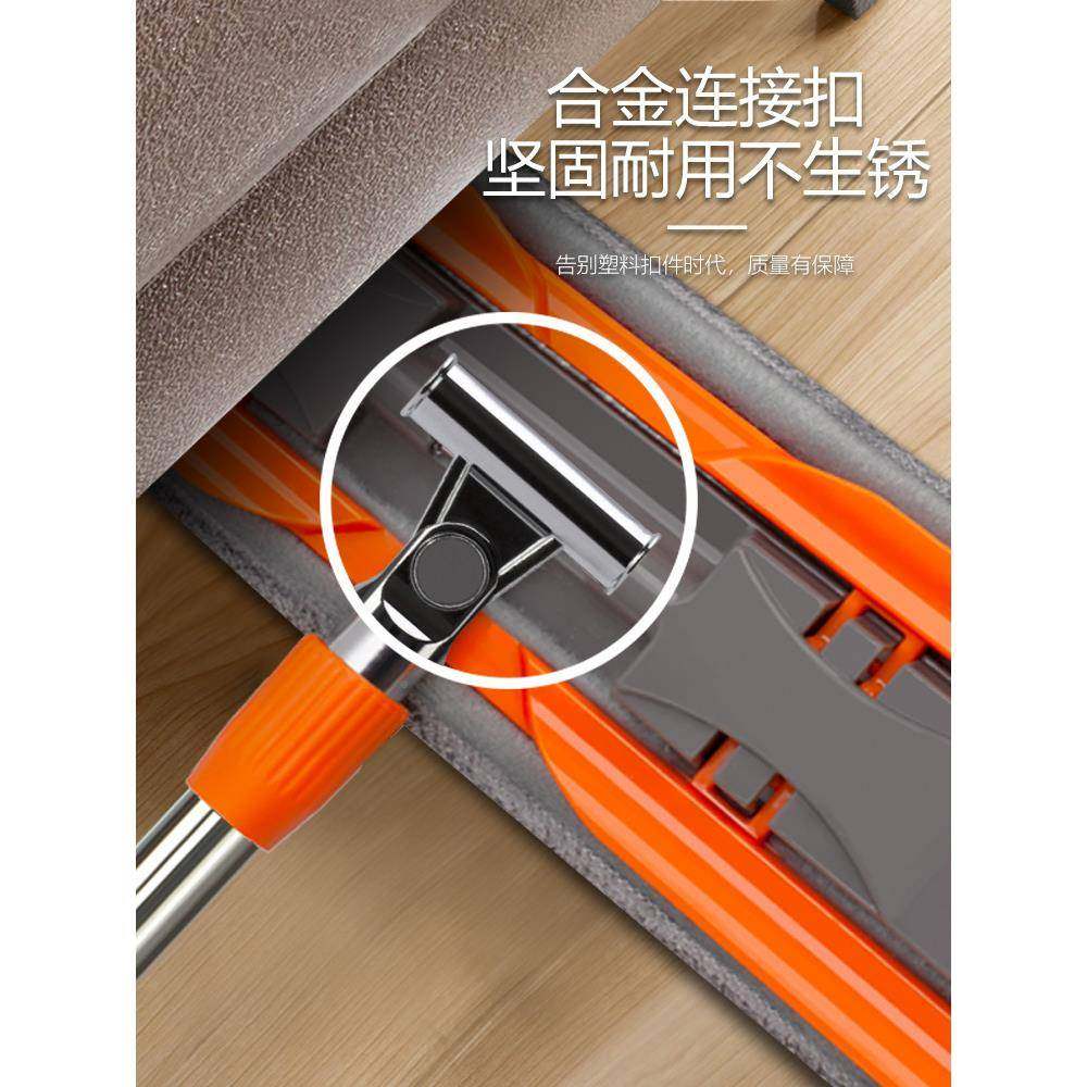 9QX铝C平板拖把大号无品牌/干湿两用金夹固式合细纤维尘推家拖用,淘宝优惠券,粉丝福利购,淘宝优惠卷