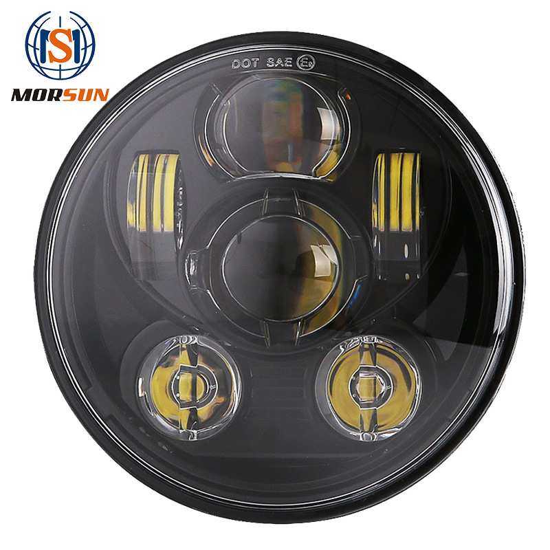 承光电子 5.75寸哈雷前大灯 led改装大灯 45W哈雷机车改装前照灯,淘宝优惠券,粉丝福利购,淘宝优惠卷