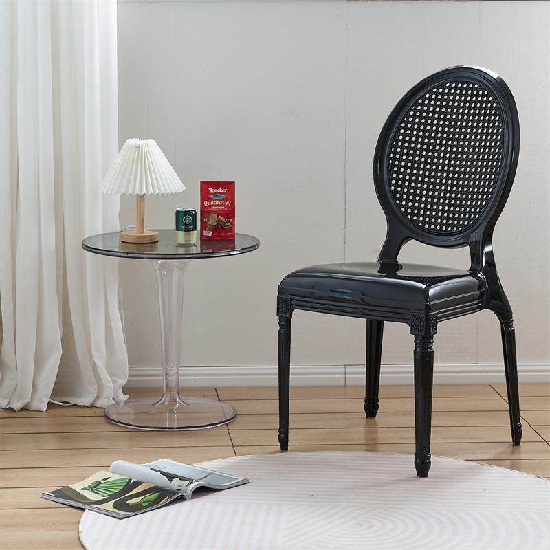 北欧风透明鬼椅黑白两色镂空设计PC材质质地通透晶莹透亮,淘宝优惠券,粉丝福利购,淘宝优惠卷