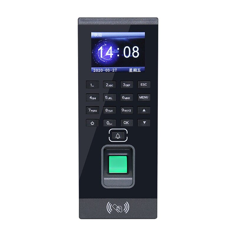 Fingerprint access control and attendance all-in-one machine golden fingerprint machine door opener access control set system password card door opening F1
