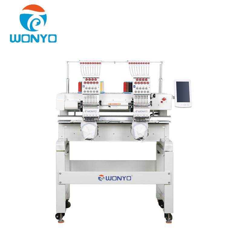 全新双头电脑绣花机多功能成品帽子绣花机小型家用2头自动帽绣机,淘宝优惠券,粉丝福利购,淘宝优惠卷