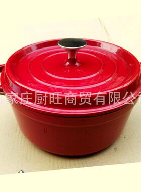 铸铁锅不粘涂层海鲜盘西班牙海鲜炒饭锅海鲜焗饭盘