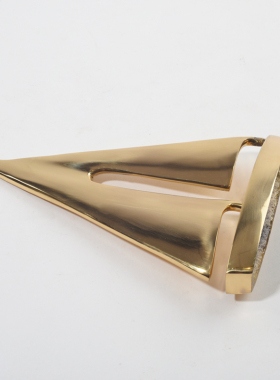 rzone 黄铜艺术工艺品摆件帆船装饰品设计师软装样板房间家居饰品