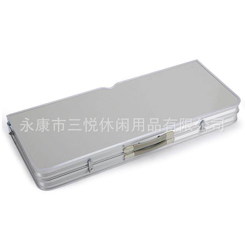 户外野营防潮折叠桌椅铝合金联连体桌子野餐桌移动便携手提宣传桌,淘宝优惠券,粉丝福利购,淘宝优惠卷