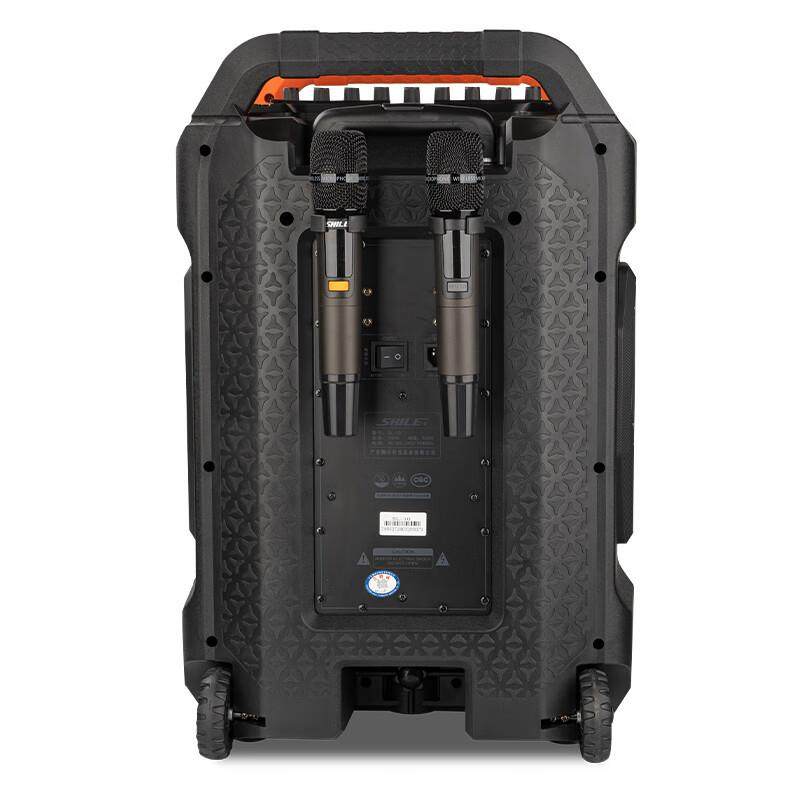 狮乐（SHILE）SL-10户外防水移动音响三分频广场舞便携式电瓶音箱,淘宝优惠券,粉丝福利购,淘宝优惠卷