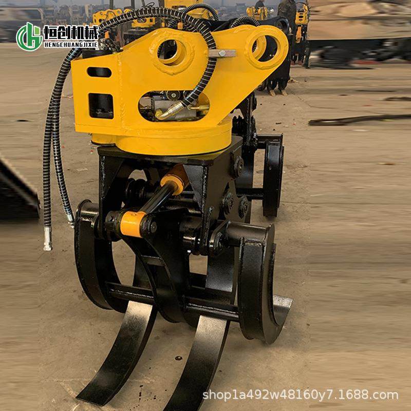 液压抓木器挖机属具液压抓钢机抓草包铲车改装夹木夹抓废料抓木机,淘宝优惠券,粉丝福利购,淘宝优惠卷