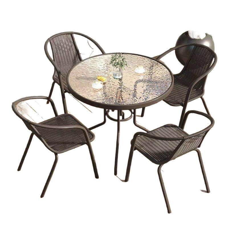 户外桌椅阳台露天桌椅套件小花园现代铁艺桌椅小茶几室外庭院桌椅,淘宝优惠券,粉丝福利购,淘宝优惠卷