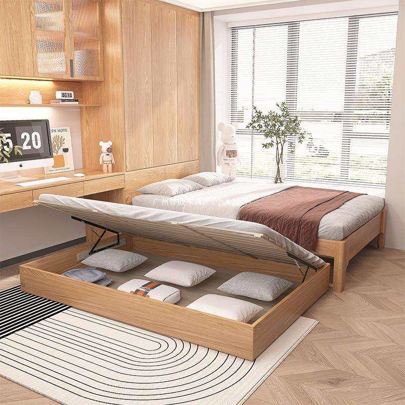 实木儿童床榻榻米1.25米储物床单人双人无床头床推拉床拖床子母床,淘宝优惠券,粉丝福利购,淘宝优惠卷