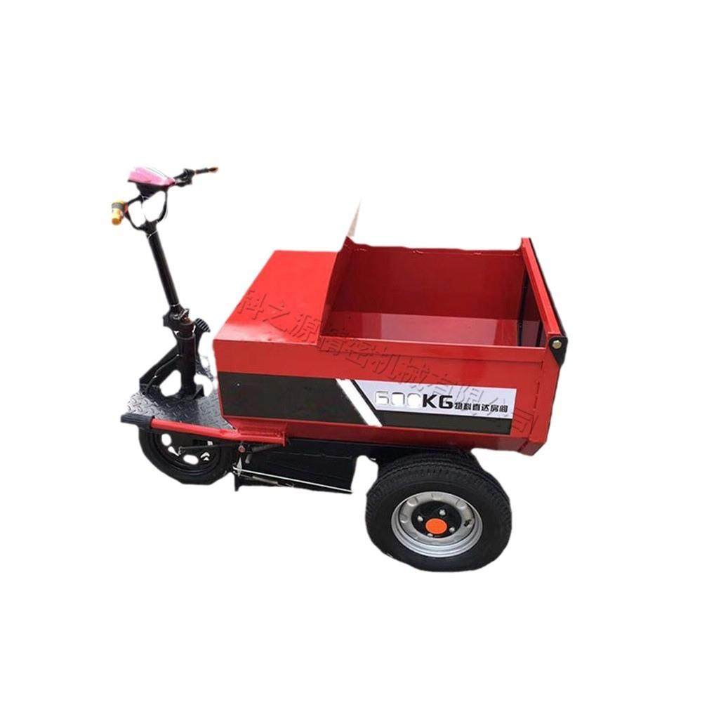 工地短途泥沙运输车小型电动三轮灰斗车座驾式水泥沙石运输设备,淘宝优惠券,粉丝福利购,淘宝优惠卷