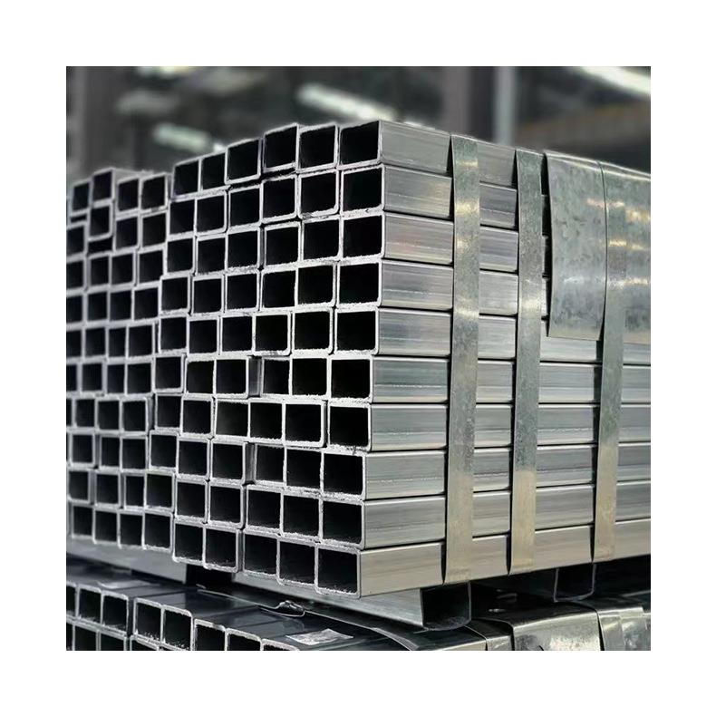 佛山建筑工程锌铝镁方管40*60矩形管方通Q235B镀锌方管 - 图3