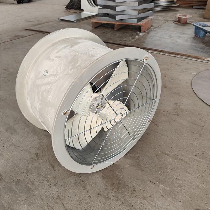 玻璃钢轴流风机FT35-11-5.61.1KW11682m3/h190pa1450r/min - 图1