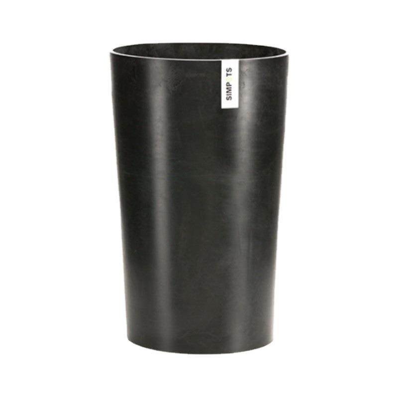 SIMPOTS树脂黑胶花盆轻奢高级感绿植花盆北欧室内环保轻便耐用,淘宝优惠券,粉丝福利购,淘宝优惠卷