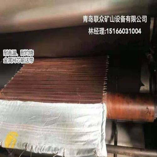 供应耐烧灼输送带 承受温度200-400°C整芯阻燃阻热橡胶传送带 - 图0