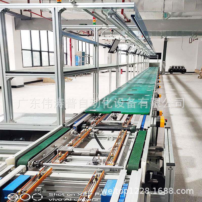 商用显示器装配线上下循环组装生产线液晶触摸屏模组多层老化线 - 图0