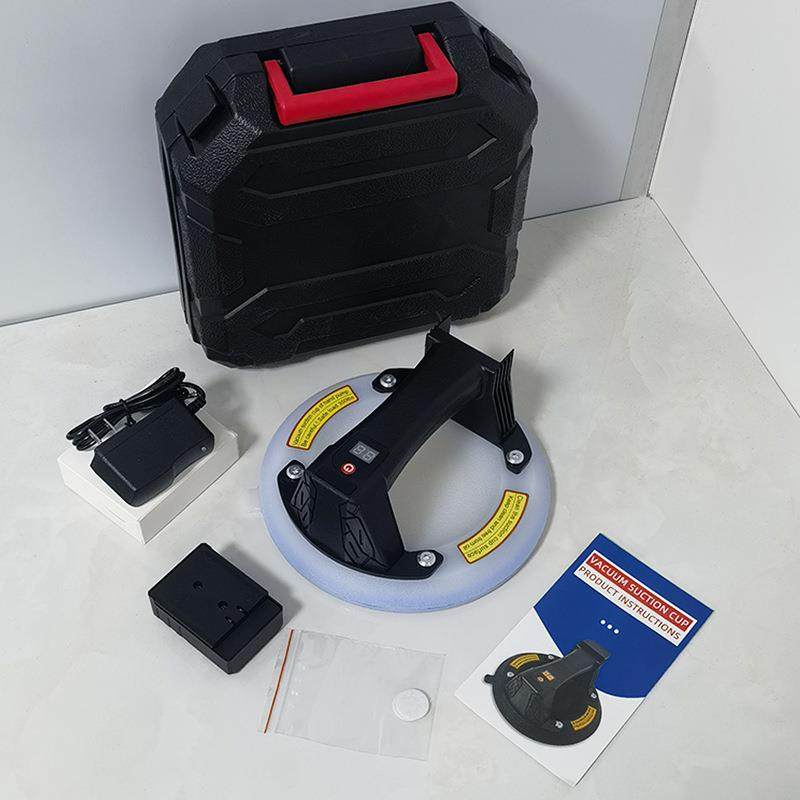 智能电动吸盘自动补气8英寸真空气泵重型瓷砖玻璃吸盘新品,淘宝优惠券,粉丝福利购,淘宝优惠卷
