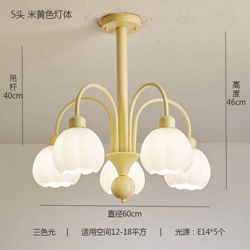 法式灯奶油南瓜客厅灯简约现代大气吊灯中古卧室灯餐厅田园意式灯,淘宝优惠券,粉丝福利购,淘宝优惠卷