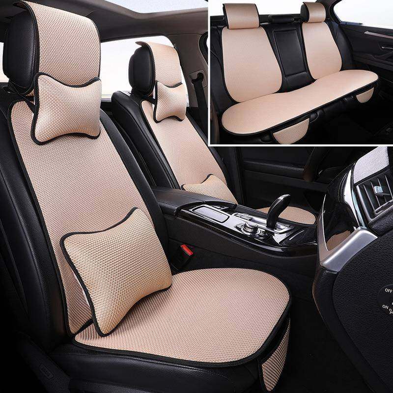 工厂汽车坐垫透气冰丝凉垫座垫屁股垫套久坐内饰舒适棉麻隔热,淘宝优惠券,粉丝福利购,淘宝优惠卷