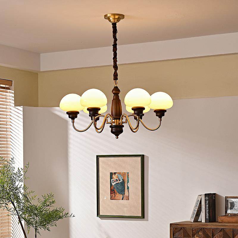新款中古客厅吊灯美式复古大厅主灯浪漫创意卧室餐厅灯具,淘宝优惠券,粉丝福利购,淘宝优惠卷
